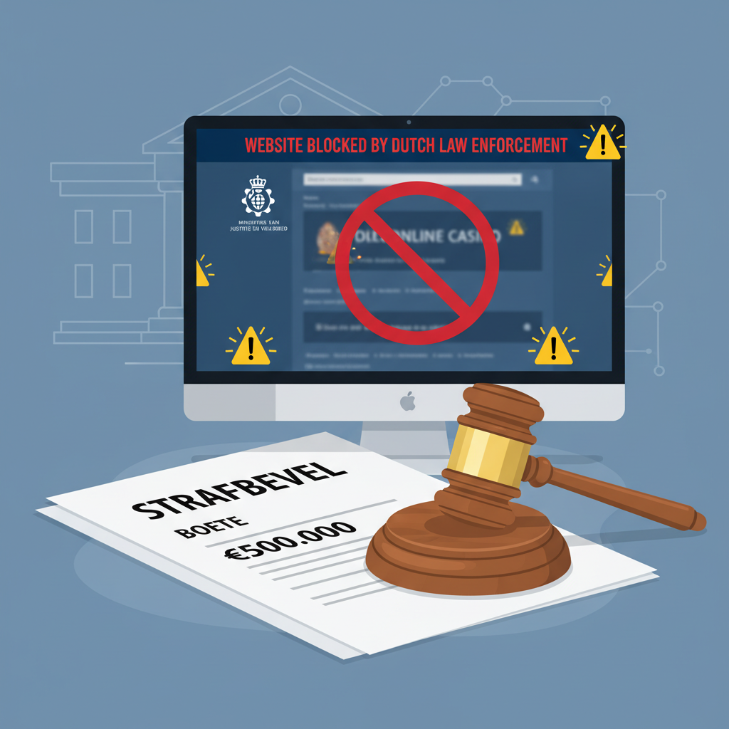 KSA boete illegaal casino